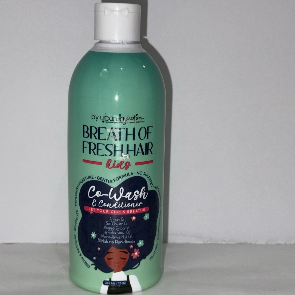 Breath of Fresh‎ Hair by Urban Hydration Curl Co Wash Conditioner 12 Oz